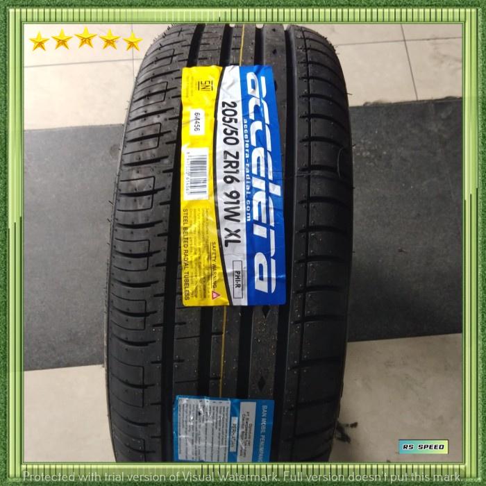Ban Mobil Ukuran 205 50 Ring 16 Merk Accelera PHI-R Bukan Dunlop