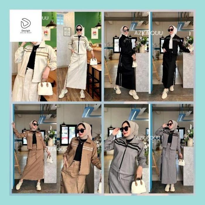 Desig_ Set Rok Bomber Cargo By Zahra