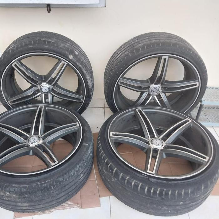 velg racing bekas bmw ring 20 + ban (bonus)