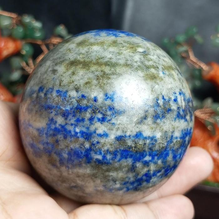 Natural Lapis Lazuli Sphere (7)