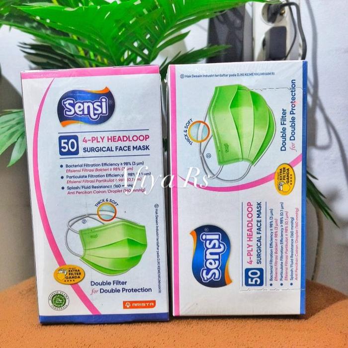Masker sensi hijab 50 putih