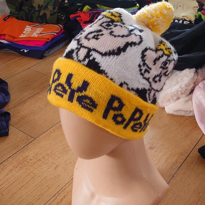 Topi Kupluk Beanie Import Boneka Hat Sherpa Character By Popeye The Sailor Man