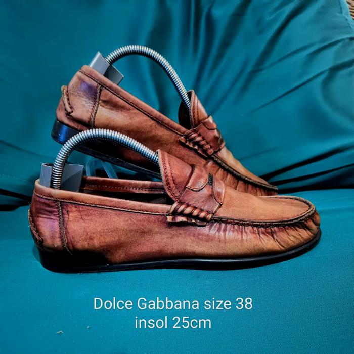 dolce gabbana kulit asli original second