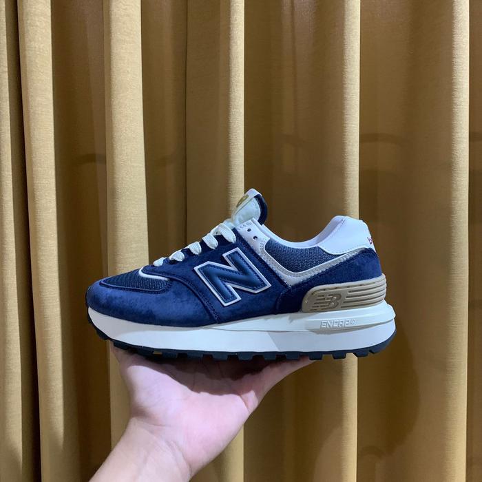 New Balance 574 Legacy Navy Gold U574LGBB Sepatu Sneakers Sport Running
