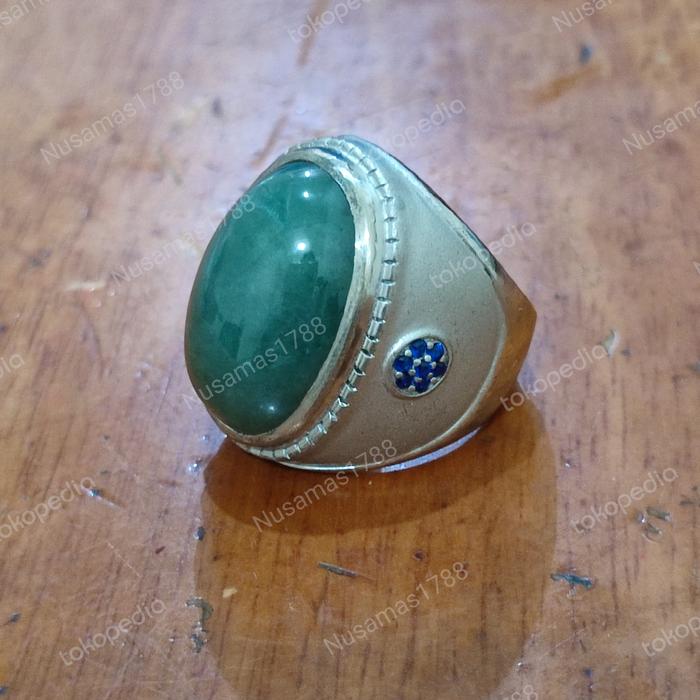 batu cincin giok asli, giok Burma