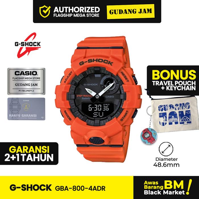 GShock GBA-800-4ADR GBA-800 GBA800 Garansi Resmi 2 Tahun
