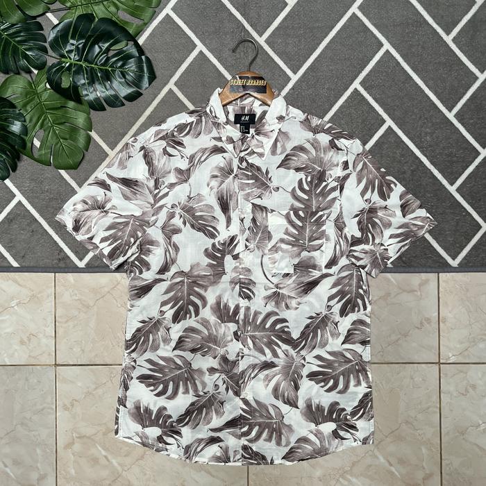 Kemeja Hawai H&M | H&M Kemeja Hawai | Kemeja Pendek H&M | H&M Kemeja Pendek | Kemeja Katun | Hawaiia