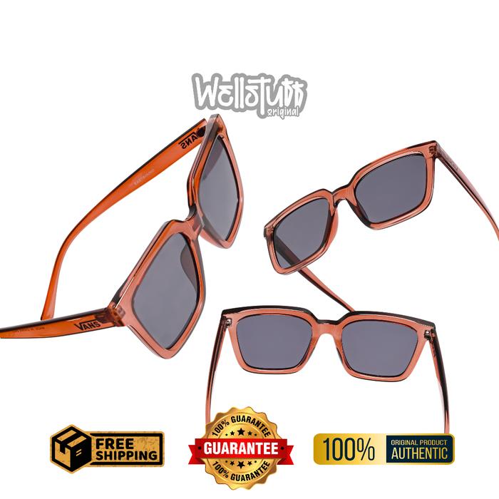 Kacamata Vans Original Sunglasses Vans Squared Brown