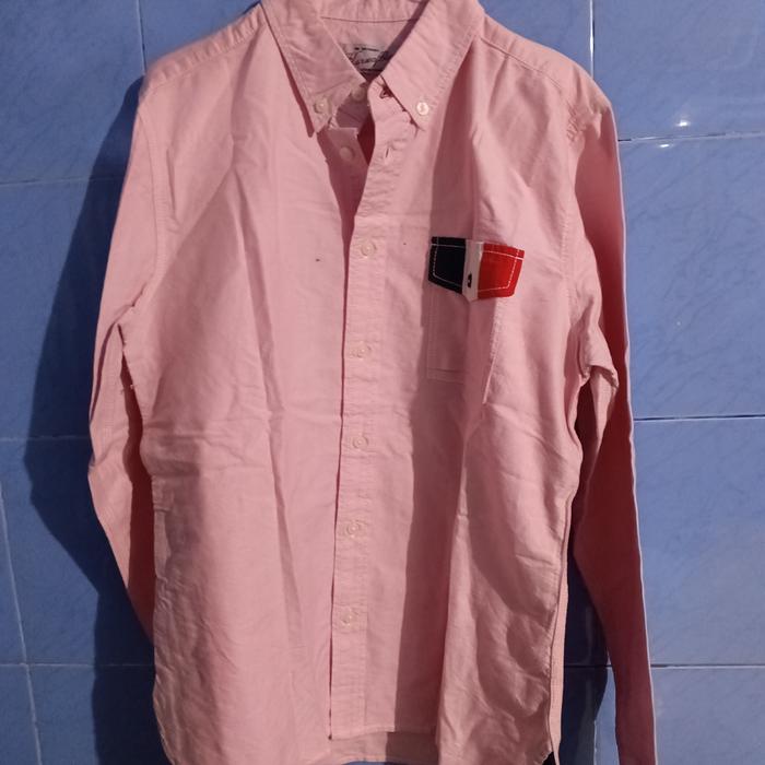 kemeja bahan katun brand house of blues