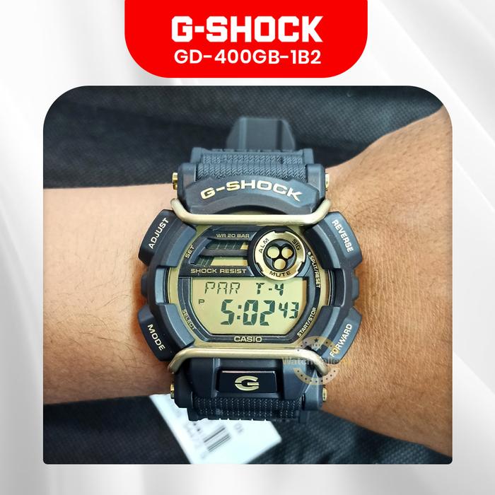 Casio G-Shock GD-400GB-1B2/GD-400GB-1B2/GD-400GB- Original Murah