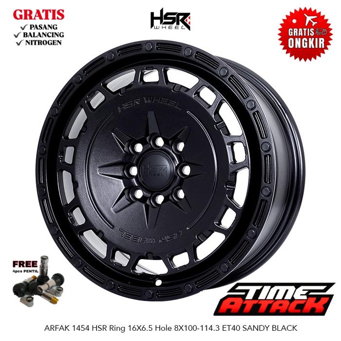 Velg Mobil Ford Fiesta HSR Arfak Ring 16 Lebar 6,5 inc Rata - Toko Velg HSR Bogor