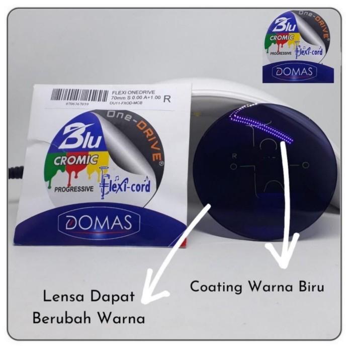 Lensa Kacamata Progresif flexi One Drive Domas