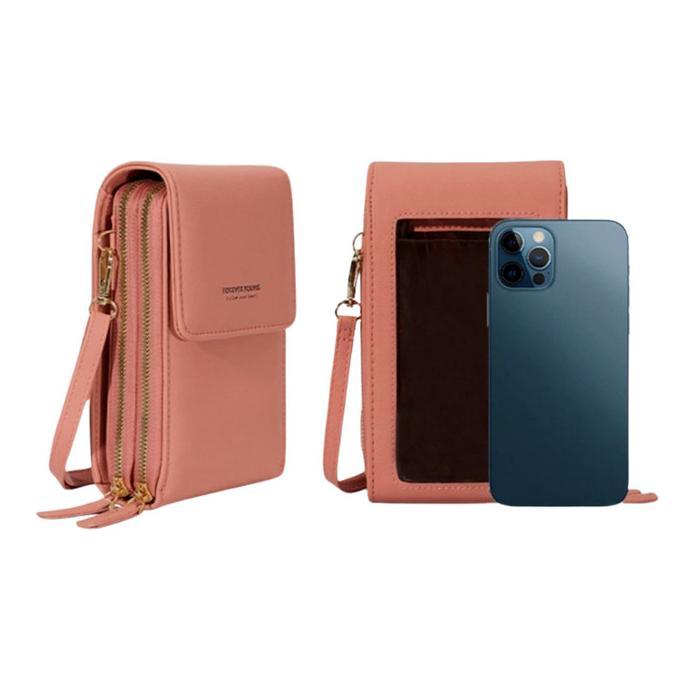 Promo Tas Hp Wanita Selempang Korea Mika Touch Screen Model Import Katie Terlaris