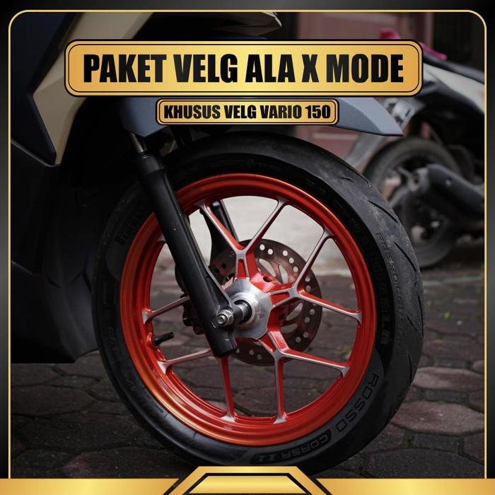 Paket Repaint Velg Vario 150 Ala X Mode Sapporo