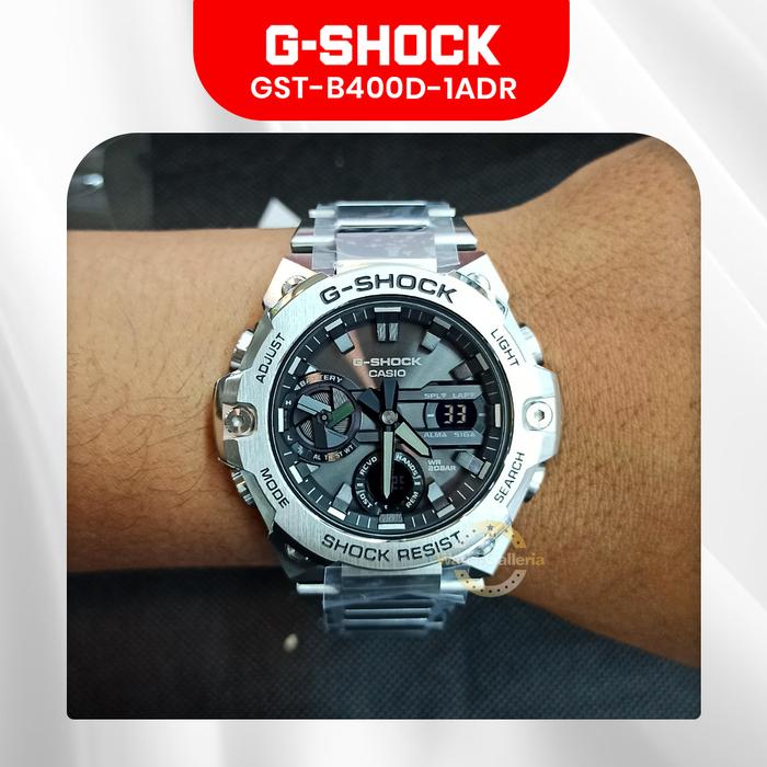 Casio G-Shock GST-B400D-1ADR/GST-B400D-1ADR/GST-B400D Original Murah