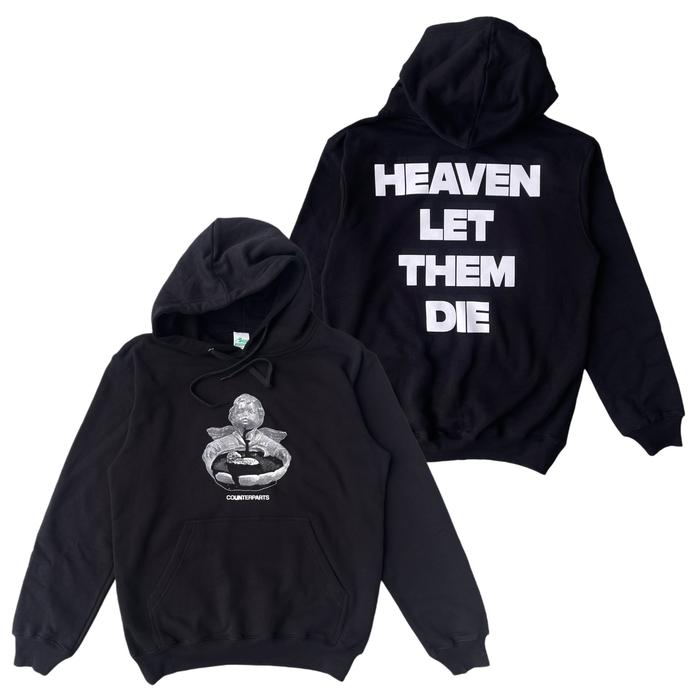 hoodie band COUNTERPARTS - HEAVEN LET THEM DIE BLACK - PULLOVER