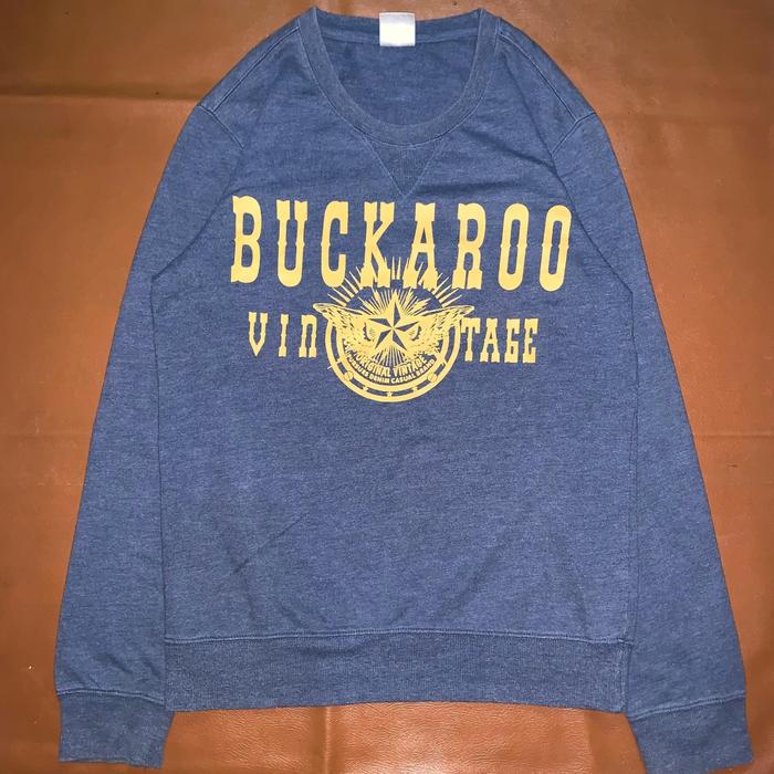 Crewneck Buckaroo Biru Second Original