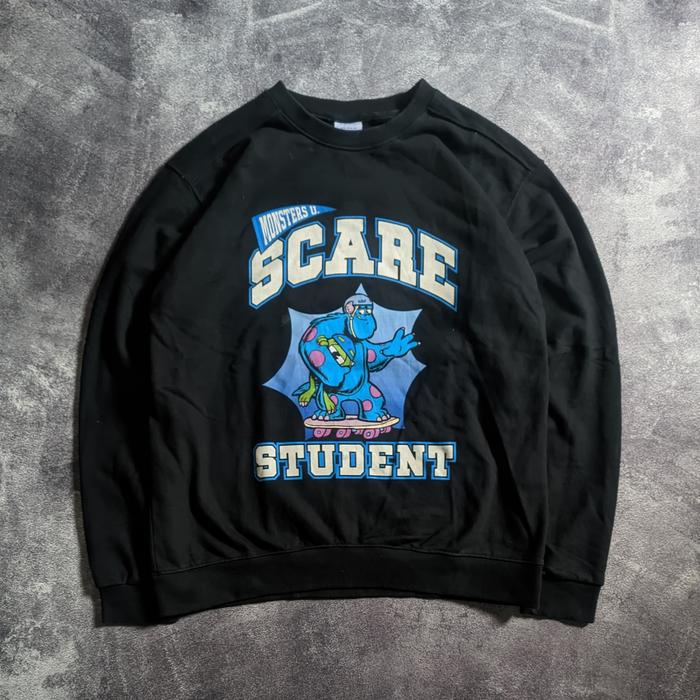Crewneck Jacket ADLV x Monster Inc Disney Pixar (RARE) Second Thrift Original