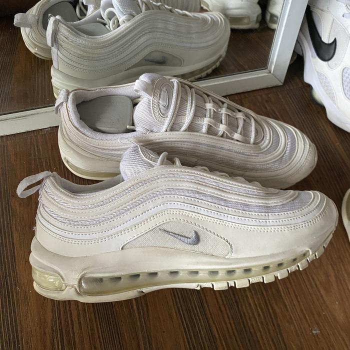Nike air max 97 triple white reflective original murah meriah - sneakers second market