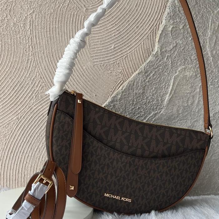 Tas MK original - M*chael kors dover medium half moon shoulder