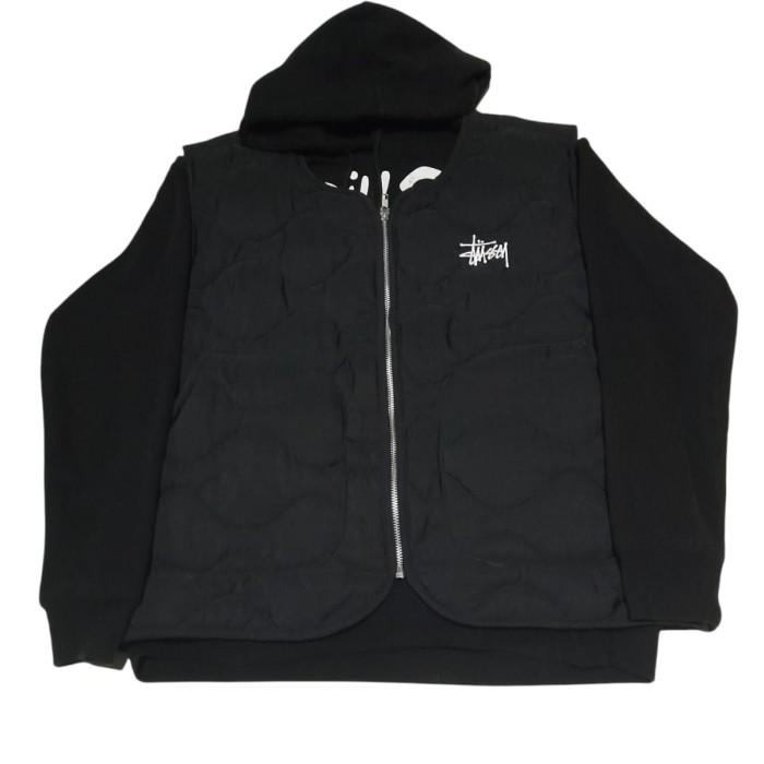 (SOLD)Jaket vest stussy | hoodie vintage crewneck jacket down jacket powell peralta zorlac