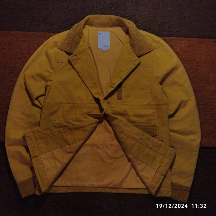 jaket jeans combinasi Corduroy ELOQ INDEPENDENT