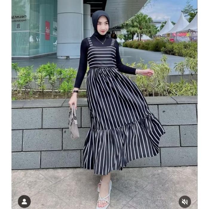 FEFA/ overal motif salur kekinian