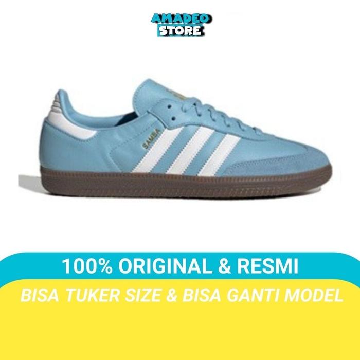 Adidas Samba Classics OG Team Argentina Clear Blue Original
