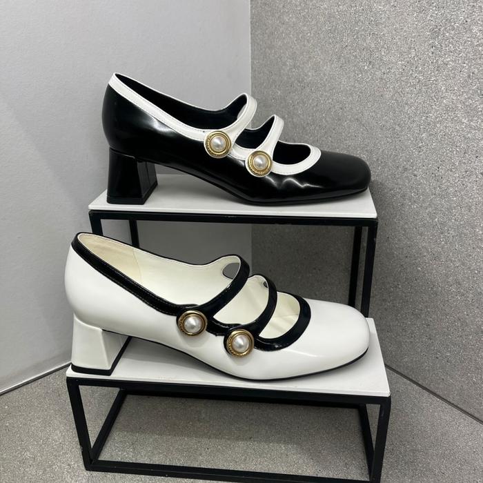 CK Sepatu Wanita Heels Original .22 dengan Desain Elegan Termasuk Box Plastik Paperbag Dustbag Garan