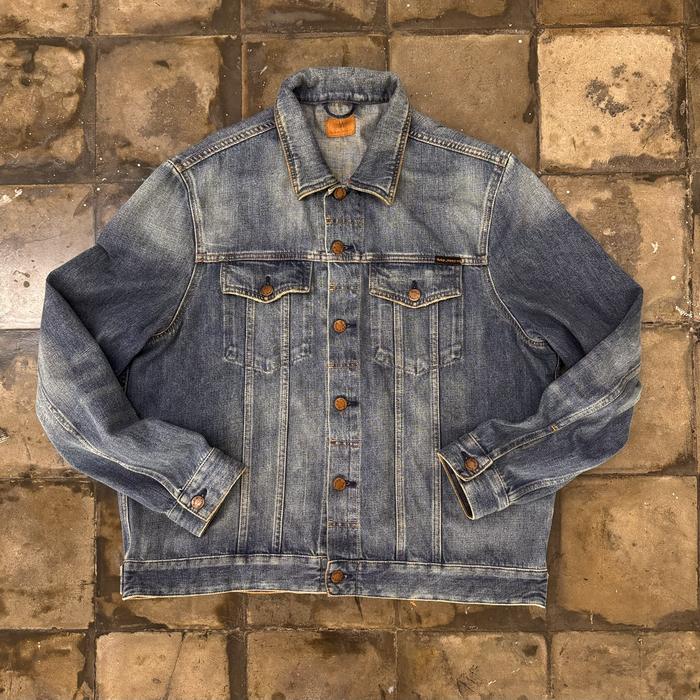 Nudie Jeans Jerry Dark Worn Medium size Original