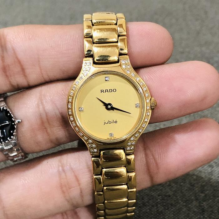 Jam Rado jubile diamond dial original