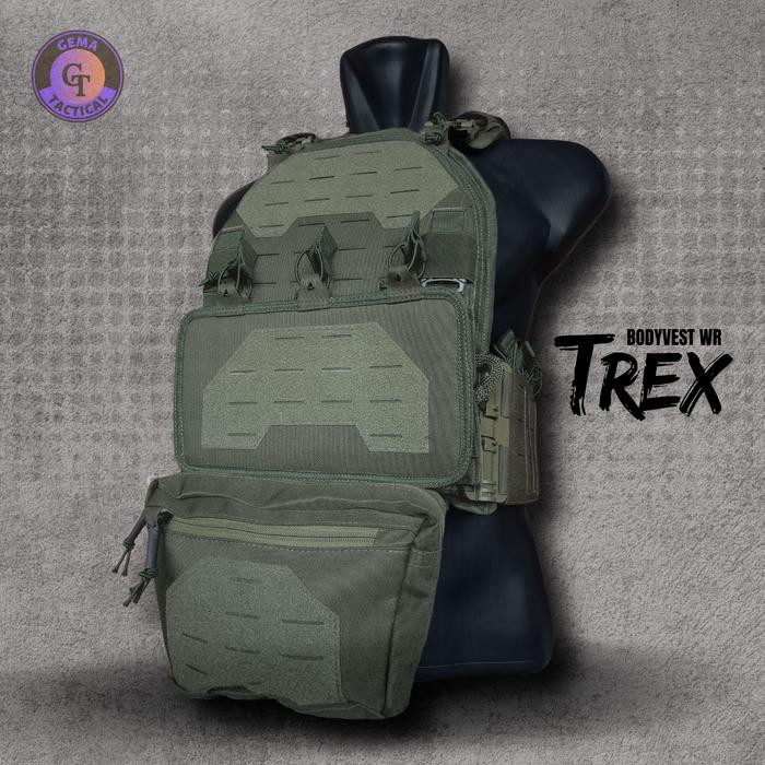 Bodyvest WR T-REX Hijau / Rompi Hijau / VEST / Bodyvest TREX / Bodyvest Hijau