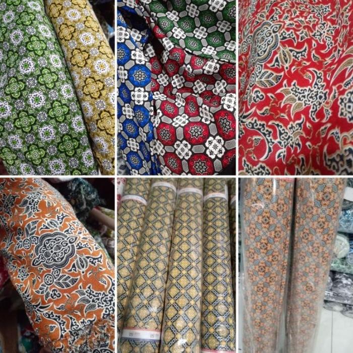 KAIN BATIK TEXTILE METERAN, BESWAY, SERAGAM SEKOLAH BATIK