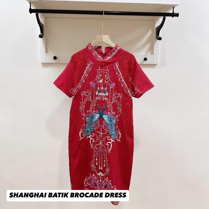 SHANGHAI BATIK BROCADE DRESS