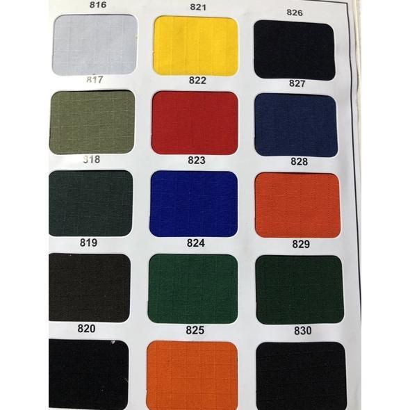 Kain Verlando Bultop/Ripstob/Ribstop, Bahan untuk seragam