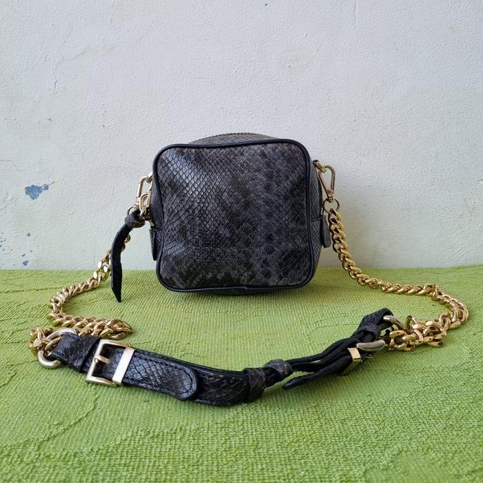 TAS SLING KULIT ASLI WANITA LE JUNEV SECOND BRANDED IMPORT / TAS SLING CAMERA WANITA