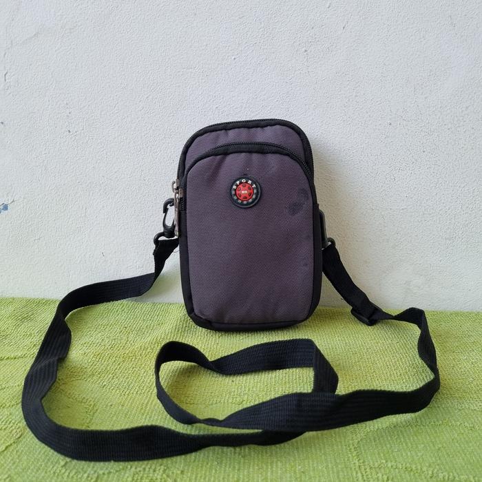 TAS SLING HP PRIA SPORT SECOND IMPORT / TAS SELEMPANG MINI PRIA
