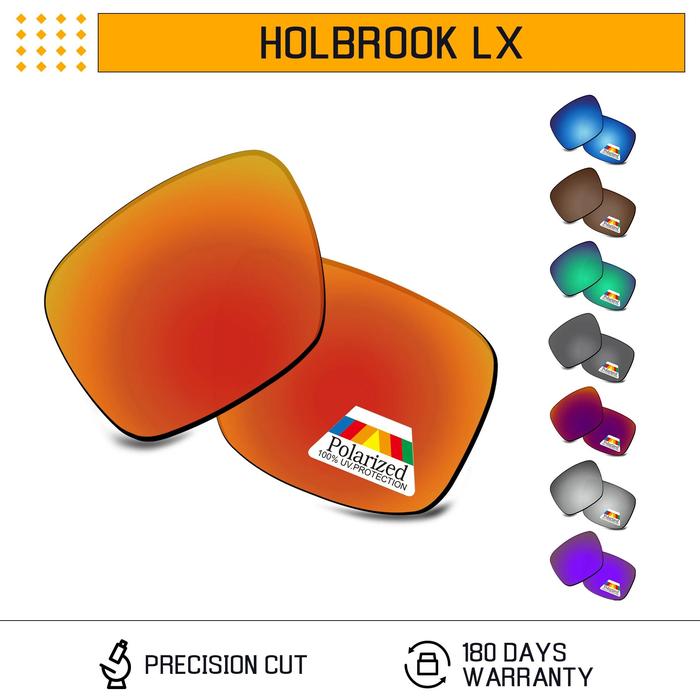 Bwake Polarized Replacement Lenses for-Oakley Holbrook LX OO2048 /Asian Fit OO2038 Sunglasses Frame 