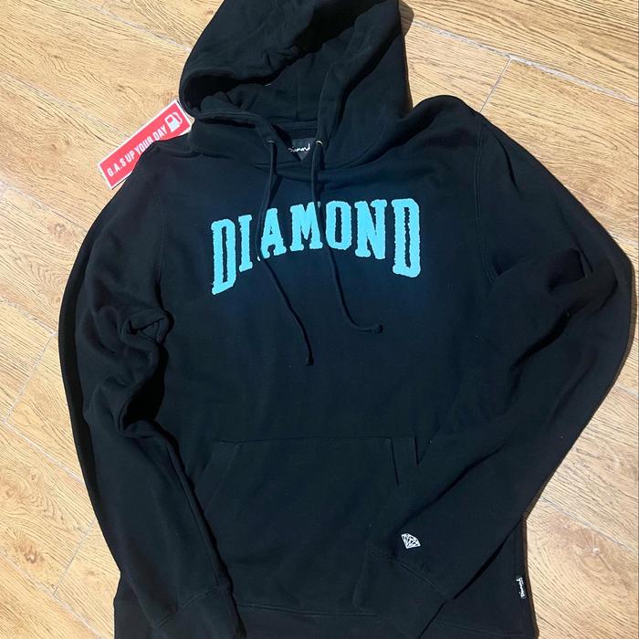 Diamond Supply Co. OG SCRIPT HOODIE Black Pullover Men’s Sweatshirt