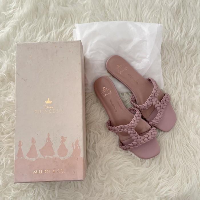 𝙉𝙀𝙒 Milliot & Co Disney Princess Rapunzel My New Dream Sandals Lilac Purple Flip Flops
