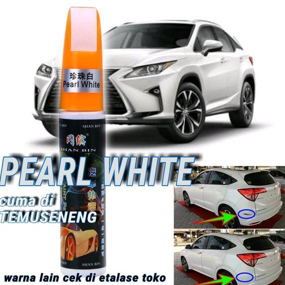 White Pearl Putih Mutiara Gading Kekuningan Glossy Metallic Fix It Pro Pen Spidol Warna Penghilang L