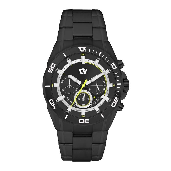 Jam Tangan CHRIST VERRA Pria Original CV C21842G-16 BLK