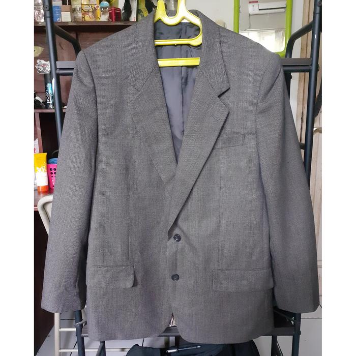 Jas Jacket Blazer Pria Preloved Second Abu Muda