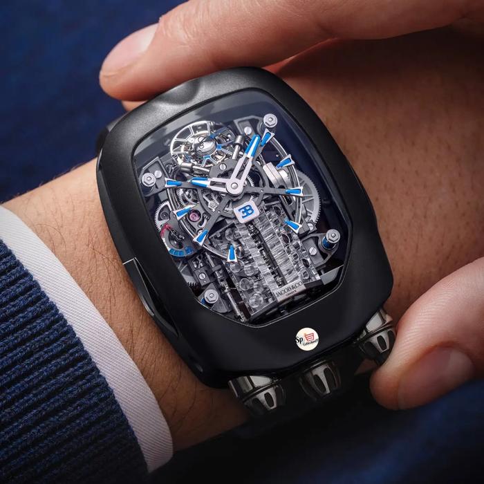 Jacob & Bugatti Chiron Black Dial Swiss Automatic