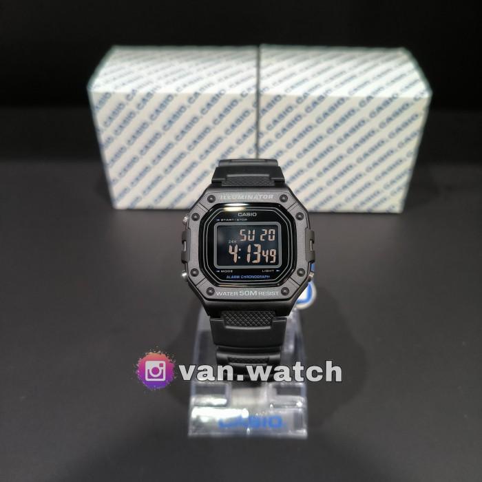 Casio W-218H-1B Jam Tangan Digital