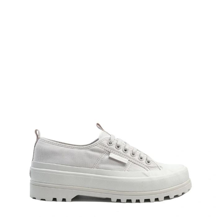 SUPERGA UNISEX SHOES - LIMITED EDITION SUPERGA 2975 ALPINA CORDURA X MAKNA - TOTAL GREY NIMBUS CLOUD