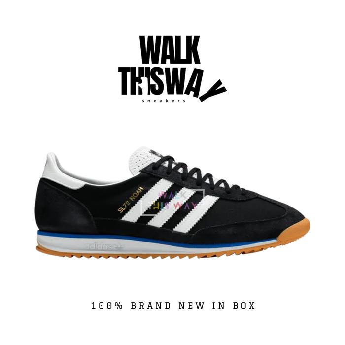 sepatu pria sneakers adidas sl 72 noah / sepatu adidas / sneakers pria / black blue gum