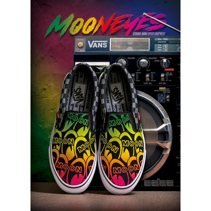 HCS2024 VANS x MOONEYES SLIP ON