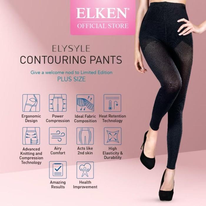 Elken Elysyle Contouring Pants Ecpants S - 3XL (Black)