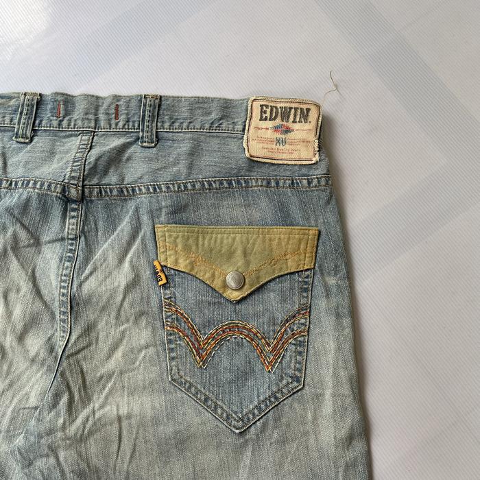 Vintage Jeans Edwin Motif Cowboy Japan